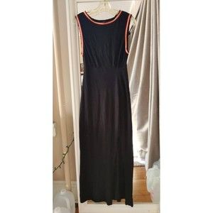 free people  women's dress Small Black Cotton